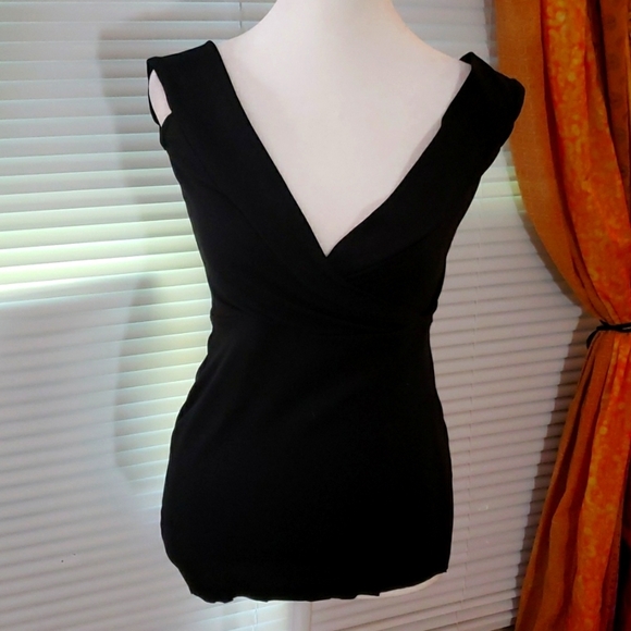 BOOHOO Black Bodycon Blouse - Picture 1 of 3